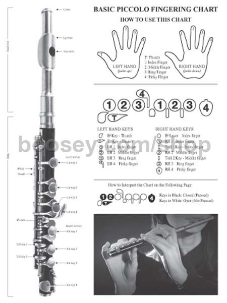 Piccolo Flute Finger Chart